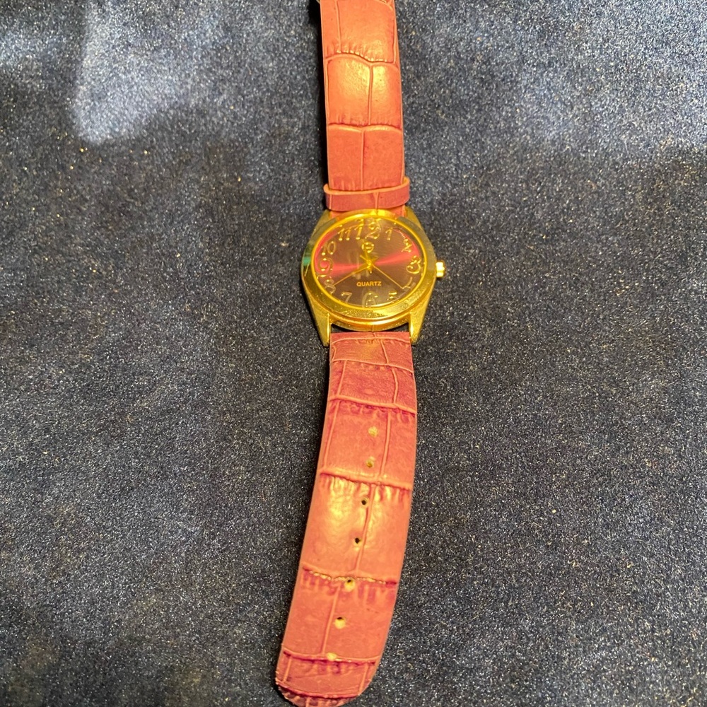 Women’s - Gossip purple watch with gold hardware
